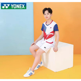 ใหม่ Yonex ชุดกีฬาวอลเลย์บอล ดูดซับเหงื่อ แห้งเร็ว ระบายอากาศ สไตล์เกาหลี สําหรับเด็กผู้ชาย และผู้หญิง 2023