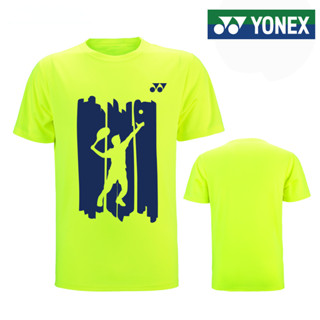 Yonex 2023 ใหม่ล่าสุด YY เสื้อกีฬาแขนสั้น ระบายอากาศ สวมใส่สบาย เหมาะกับฤดูร้อน สําหรับผู้ชาย และผู้หญิง