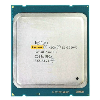 โปรเซสเซอร์ CPU YZX Xeon E5 2658 V2 E5 2658V2 E5-2658V2 E5-2658 V2 2.4GHZ 10-Core 25MB LGA 2011 95W