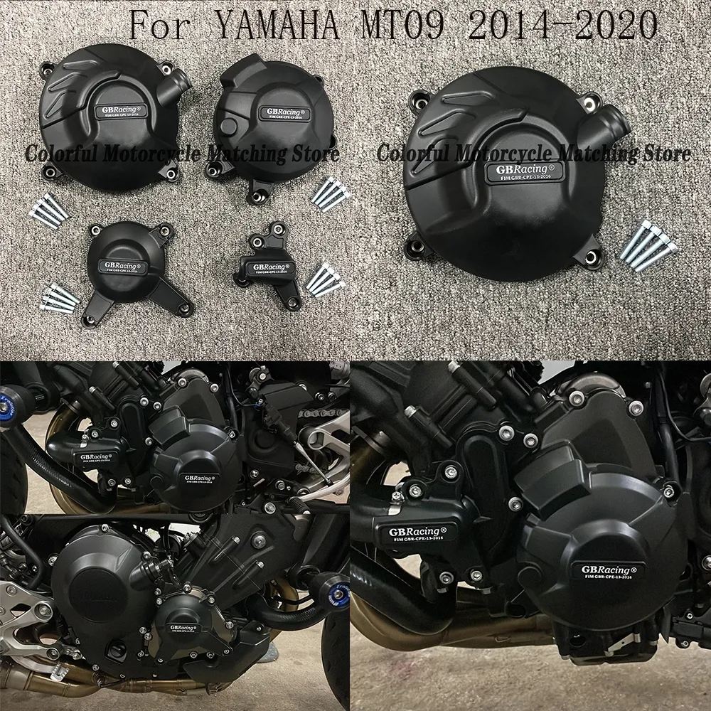 ฝาครอบป้องกันเครื่องยนต์รถจักรยานยนต์ สําหรับ YAMAHA MT-09 FZ09 Tracer 900 GT SXR900