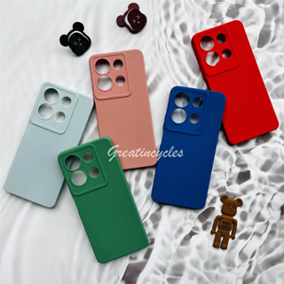 เคสโทรศัพท์ซิลิโคน TPU แบบนิ่ม ผิวด้าน ป้องกันกล้อง สีแคนดี้ สําหรับ Infinix Note 30 4G X6833B Note 30 5G X6711 Note 30 Pro 4G X678B