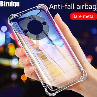 Biruiqu เคสซิลิโคน TPU แบบใส กันกระแทก สําหรับ Realme 11 Pro + Realme 11 Pro Plus