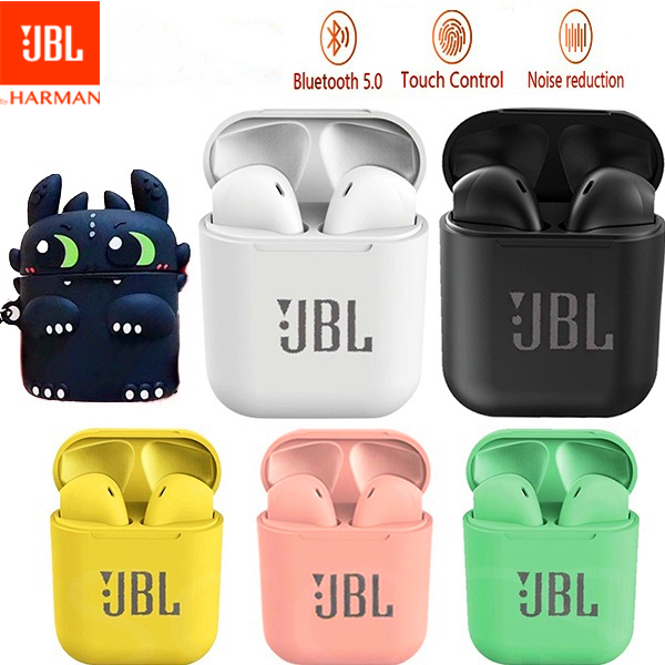 Inpods i12 TWS หูฟังบลูทูธไร้สาย สีมาการอง J Co-Branded