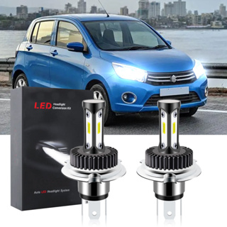 หลอดไฟหน้ารถยนต์ LED T12 6000K สีขาว แบบเปลี่ยน สําหรับ Suzuki CELERIO 2009 2010 2011 2012 (1 คู่)