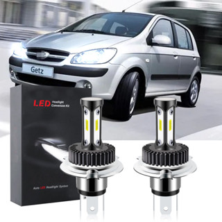 หลอดไฟหน้ารถยนต์ LED T12 6000K สีขาว แบบเปลี่ยน สําหรับ HYUNDAI Getz 2005 2006 2007 2008 2009 2010 2011 (1 คู่)