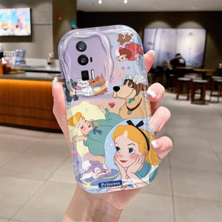 เคสโทรศัพท์มือถือ ซิลิโคนใส กันกระแทก ลายการ์ตูนอลิซน่ารัก เรียบง่าย สําหรับ oppo reno 8t a3s ax5 a31 2020 f11 a9 2020 a5 2020 a53 2020 a33 2020