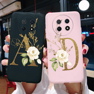 เคสโทรศัพท์ ซิลิโคนนิ่ม ผิวด้าน พิมพ์ลายตัวอักษรน่ารัก สําหรับ Huawei Nova Y91 Case STG-LX1 STG-LX2 NovaY91 Y 91