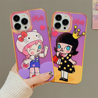 เคสโทรศัพท์มือถือ TPU ลายการ์ตูนเด็กผู้หญิง สีสันสดใส สําหรับ iPhone 14 Pro Max 13 Pro Max 12 Pro