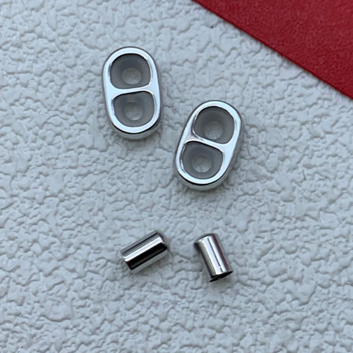 Zhoujia หัวเข็มขัด 8 ตัวอักษร 3มม/2.5มม/2มม สำหรับทำสร้อยข้อมือ DIY thumbnail 3