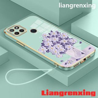 เคส realme narzo 20 narzo 50i narzo 50a 30A 50 5g realme XT เคสโทรศัพท์มือถือ ซิลิโคนนิ่ม กันกระแทก ลายภาพวาดสีน้ํามัน รูปดอกไม้ สร้างสรรค์ สําหรับ realme narzo 20 narzo 50i narzo 50a 30A 50 5g realme XT DDYHH01 น่ารัก ลายการ์ตูน กันกระแทก