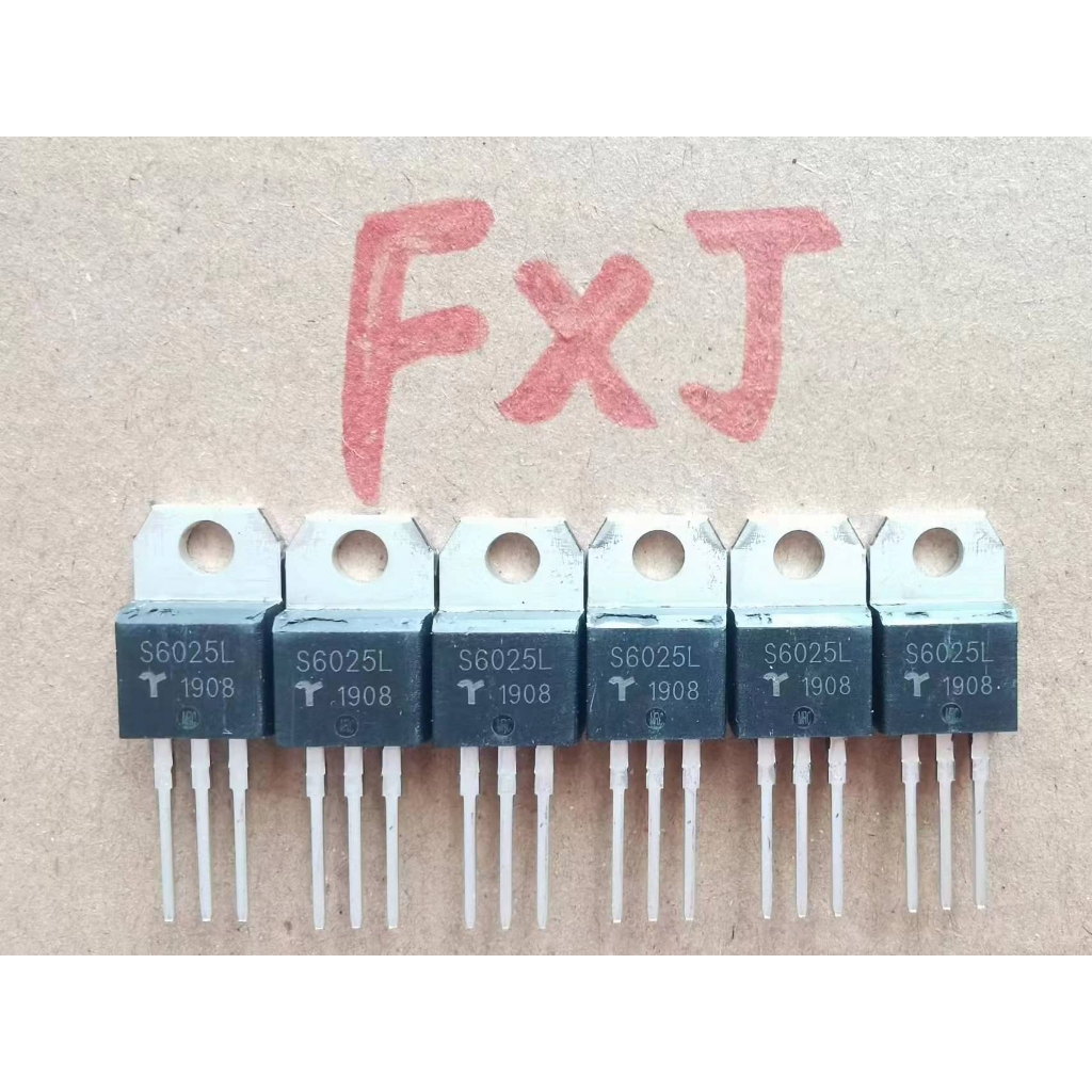 ((10 ชิ้น) S6025L S6025 ยี่ห้อใหม่ 25A 600V TO-220