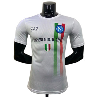 เสื้อกีฬาแขนสั้น ลายทีมชาติฟุตบอล Napoli Season Naples Special Edition 2023-24