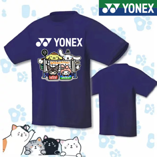 Yonex ใหม่ เสื้อยืดแขนสั้น ลาย YY Badminton Jersey ระบายอากาศ แห้งเร็ว สไตล์เกาหลี เหมาะกับฤดูร้อน สําหรับผู้ชาย และผู้หญิง 2023