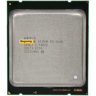 โปรเซสเซอร์ CPU YZX Xeon E5 2665 E5-2665 E52665 115W SR0L1 20M 2.4 GHz 8-Core LGA 2011