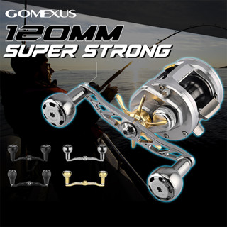 【เกมหนัก】รอกตกปลา Gomexus 120 มม. สำหรับรอกตกปลา Shimano Daiwa Abu Okuma Kastking BDH-AS30