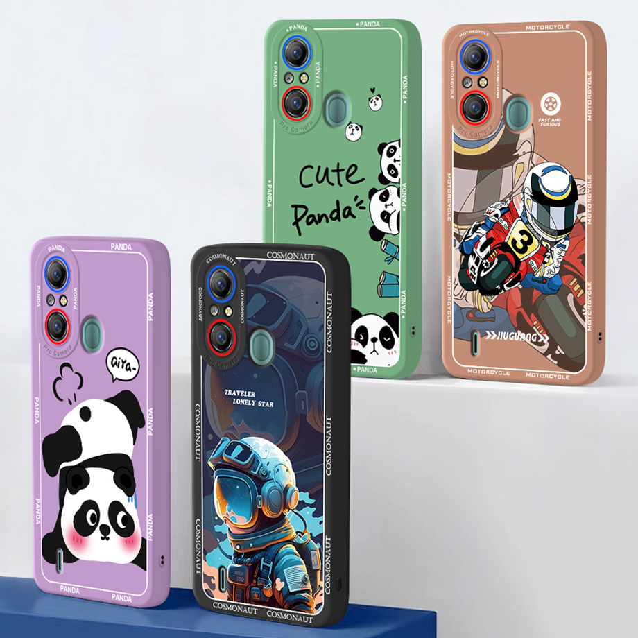 เคสโทรศัพท์มือถือซิลิโคน TPU แบบนิ่ม พิมพ์ลาย ItelA58 A58Pro สําหรับ ITEL A58 A 58 Pro A49