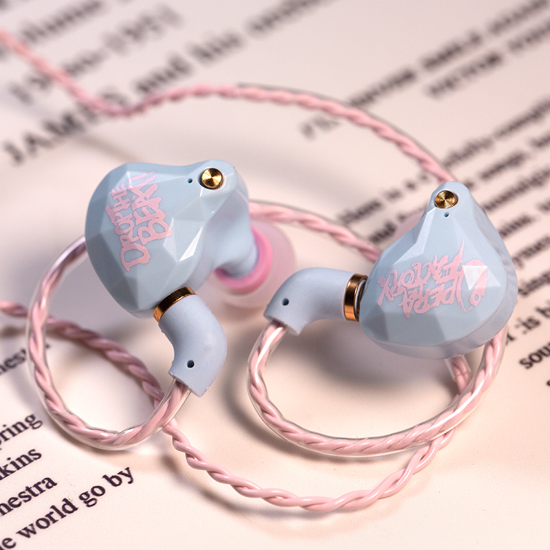 Whizzer OperaFactory OS1 Beat In-ear Monitor 10 มม. กราฟีนไดอะแฟรมหูฟังไดนามิกหูฟังไฮไฟเบสป๊อปเอียร์บัดพร้อมสาย OFC 5N