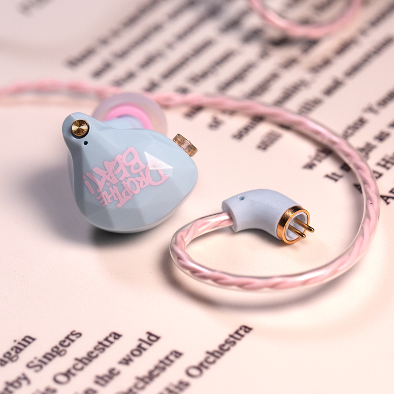 Whizzer OperaFactory OS1 Beat In-ear Monitor 10 มม. กราฟีนไดอะแฟรมหูฟังไดนามิกหูฟังไฮไฟเบสป๊อปเอียร์บัดพร้อมสาย OFC 5N
