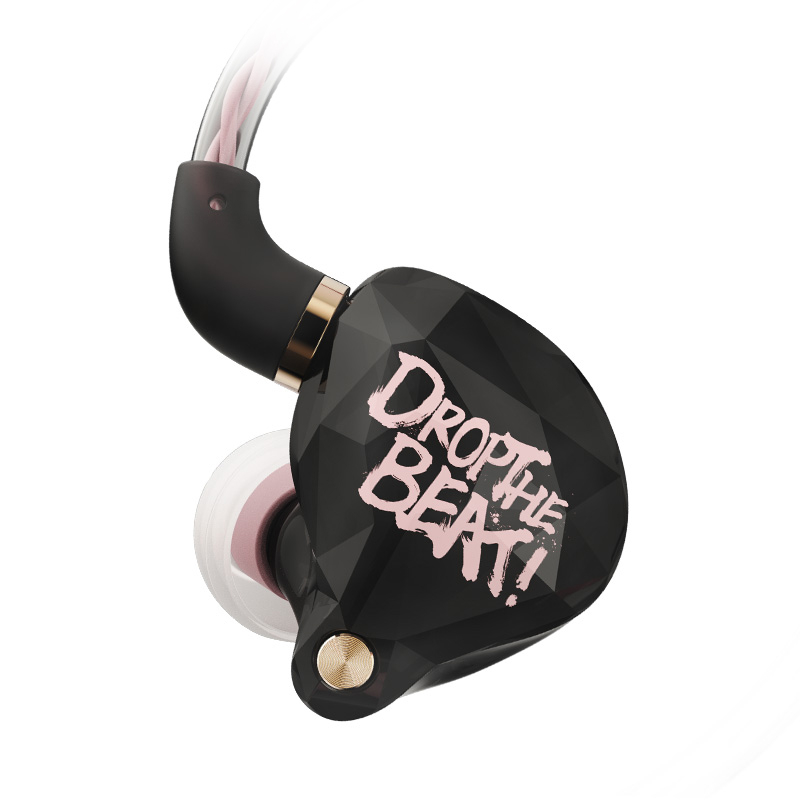 Whizzer OperaFactory OS1 Beat In-ear Monitor 10 มม. กราฟีนไดอะแฟรมหูฟังไดนามิกหูฟังไฮไฟเบสป๊อปเอียร์บัดพร้อมสาย OFC 5N