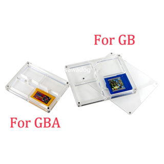 กล่องเก็บการ์ดเกม แบบแม่เหล็ก อะคริลิค สําหรับ Game Boy Advance GBA GB GBC GBP GBA SP 1 ชิ้น