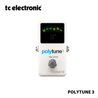 Tc Electronic POLYTUNE 3 จูนเนอร์โพลีโฟนิก  โหมด พร้อมโหมดจูนหลายโหมด และตัวปิด BONAFIDE ในตัว