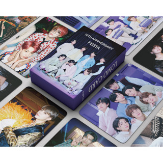 BTS Proof Album Photocard bangtan boys《Yet To Come》2022FESTA V JIMIN JUNGKOOK Lomo Card 55 ชิ้น ต่อกล่อง