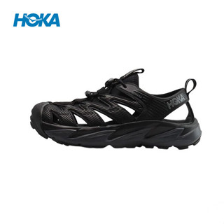 HOKA ONE ONE Hopara รองเท้ากีฬา รองเท้าชายหาด สีดํา สําหรับผู้ชาย และผู้หญิง