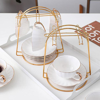 ชั้นวางแก้วกาแฟ แบบแขวน สําหรับครัวเรือน คาเฟ่