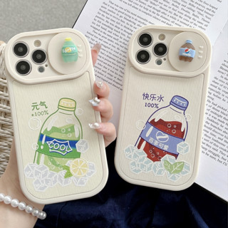 เคสโทรศัพท์มือถือแฟชั่น ลายการ์ตูน Sprite Cola 3D สําหรับ Iphone 14pro max 13 pro max 12pro max 11pro max