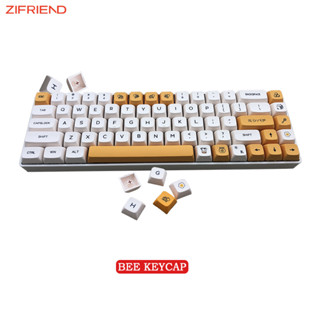 Zifriend Honey Milk PBT 140 ปุ่มกดคีย์บอร์ด ปุ่มกดคีย์บอร์ด แบบกําหนดเอง