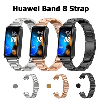 Huawei Band 8 สายนาฬิกาข้อมือสเตนเลส โลหะ แบบเปลี่ยน สําหรับ