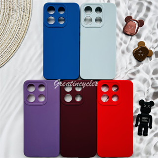 เคสโทรศัพท์ซิลิโคน TPU แบบนิ่ม เนื้อแมตต์ กันกระแทก ป้องกันกล้อง สีสันสดใส สําหรับ Itel A60 A622L A60s Pro