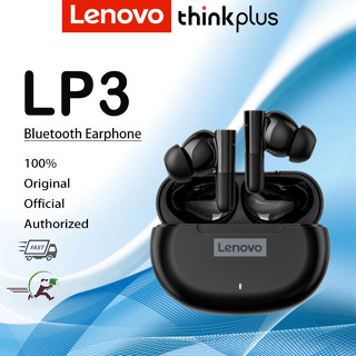 Lenovo LP3 หูฟังไร้สาย TWS บลูทูธ 5.2 พร้อมไมโครโฟนสเตอริโอ HIFI สําหรับเล่นกีฬา