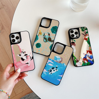 [Case Tify] เคสโทรศัพท์มือถือ PC แข็ง กันกระแทก ลายสติกเกอร์แมวตลก สําหรับ iPhone 14 Pro Max 13 Pro Max 12 Pro Max 11 14 Plus