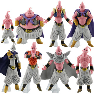 ของเล่นฟิกเกอร์ Dragon Ball Boss Majin Buu PVC สําหรับเด็ก 8 ชิ้น