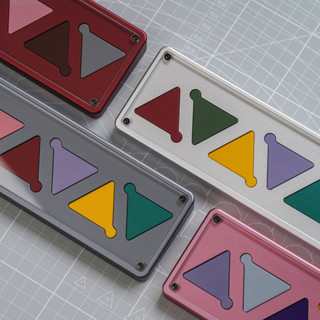 Kbdfans ที่พักข้อมือ แบบอลูมิเนียม 5 สี และ 2 ขนาด