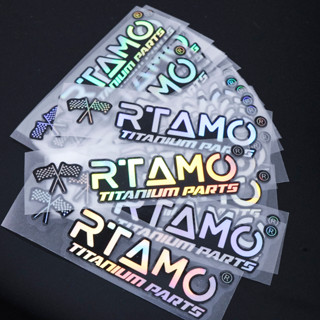 RTAMO Stickers Laser Metal NO FALLING OFF NO FADING