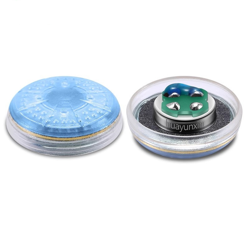 หนึ ่ งคู ่ Huayunxin 15.4 มม . 80ohm Nano Blue Diamond DIY หูฟังชุดหูฟังไฮไฟไข ้