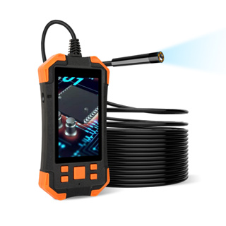 Borescope กล้องตรวจสอบ 1080P 4.3 นิ้ว IPS ดิจิทัล 3.9 มม. 5.5 มม. 8 มม. เลนส์กล้องเอนโดสโคปอุตสาหกรรม IP67 กล้องงูกันน้ํา