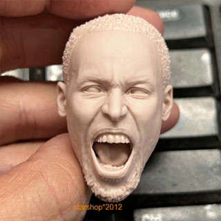 ตุ๊กตาฟิกเกอร์แกะสลัก 1/6 Head Sculpt Roaring Stephen Curry ขนาด 12 นิ้ว