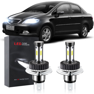 หลอดไฟหน้ารถยนต์ LED T12 6000K สีขาว แบบเปลี่ยน สําหรับ HONDA CITY 2003 2004 2005 2006 (1 คู่)