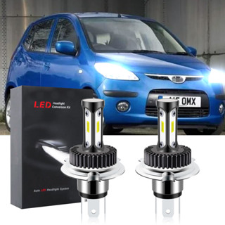 หลอดไฟหน้ารถยนต์ LED T12 6000K สีขาว แบบเปลี่ยน สําหรับ HYUNDAI i10 i10 2008 2009 2010 (1 คู่)