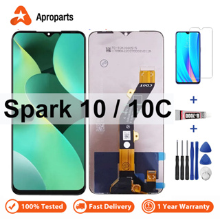 อะไหล่หน้าจอสัมผัส LCD สําหรับ Tecno Spark 10C KI5k Spark 10 KI5q 5G KI8