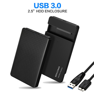 เคสฮาร์ดดิสก์ไดรฟ์มือถือ รองรับ 6TB USB 3.0 ความเร็วสูง SSD HDD สําหรับ SATA 1 2 3 2.5 นิ้ว