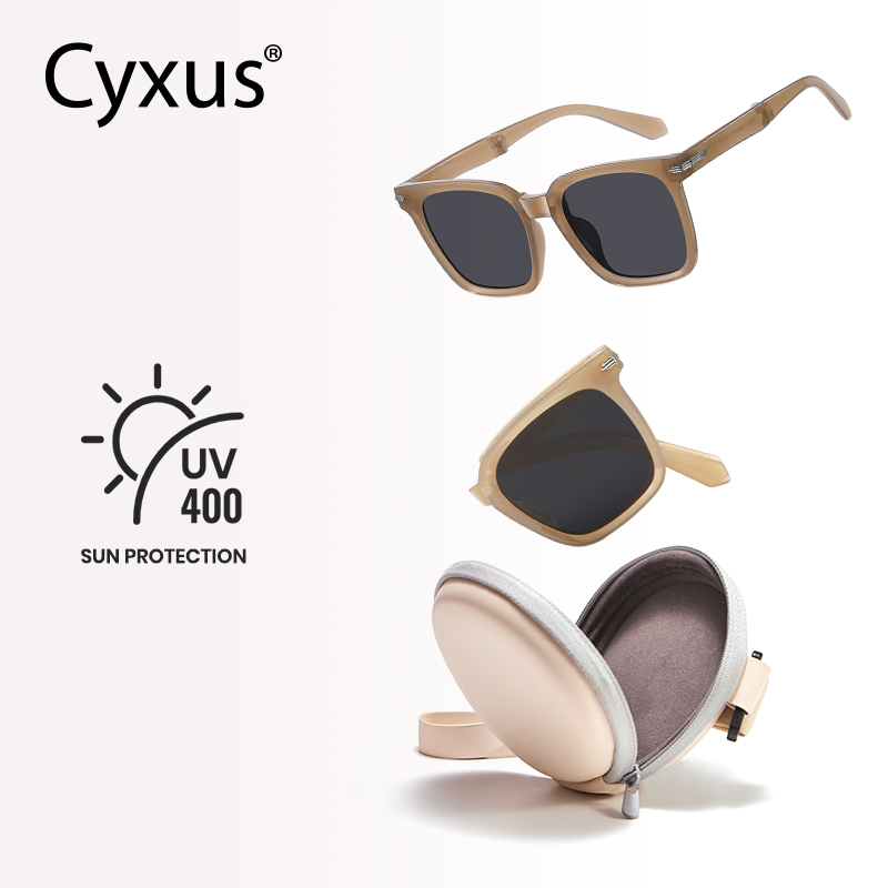 Cyxus แว่นตากันแดด เลนส์โพลาไรซ์ Tr90 ป้องกันรังสียูวี 400 1105