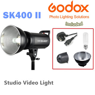 Godox SK400II 400WS GN65 ขาตั้งไฟแฟลชสตูดิโอ พร้อมระบบ Godox ไร้สายในตัว