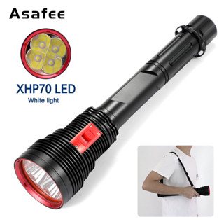 Asafee ไฟฉาย LED 15000LM สําหรับดําน้ํา ตั้งแคมป์ ตกปลา จับกุ้ง