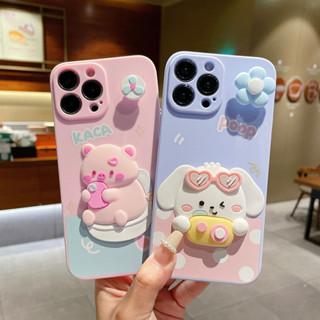 เคสโทรศัพท์มือถือแบบนิ่ม ลายการ์ตูนลูกสุนัขน่ารัก สําหรับ Samsung A13 A14 A12 A23 A52 A32 A50S A30S A71 A51 A14 A04S A34 A54