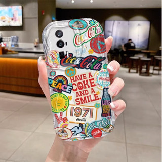 เคสโทรศัพท์มือถือแบบใส กันกระแทก ลายโคล่า สําหรับ vivo y76 y77 vivo s1 y52 5g v20 pro v23e 4g v23e 5g y75 4g v23 5g