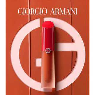 Armani ลิปสติก ลิปกลอส เพิ่มความชุ่มชื้น เนื้อแมตต์ สีแดง